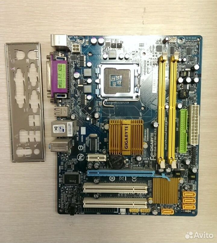 Материнская плата gigabyte GA-G31M-ES2L сокет 775