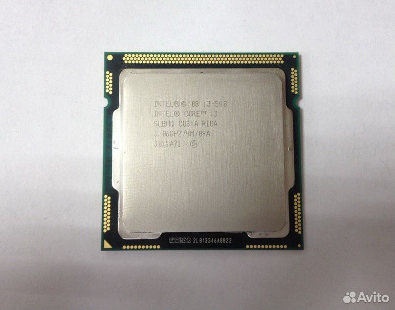 Процессор s1156 Intel Core i3 540 3066 MHz