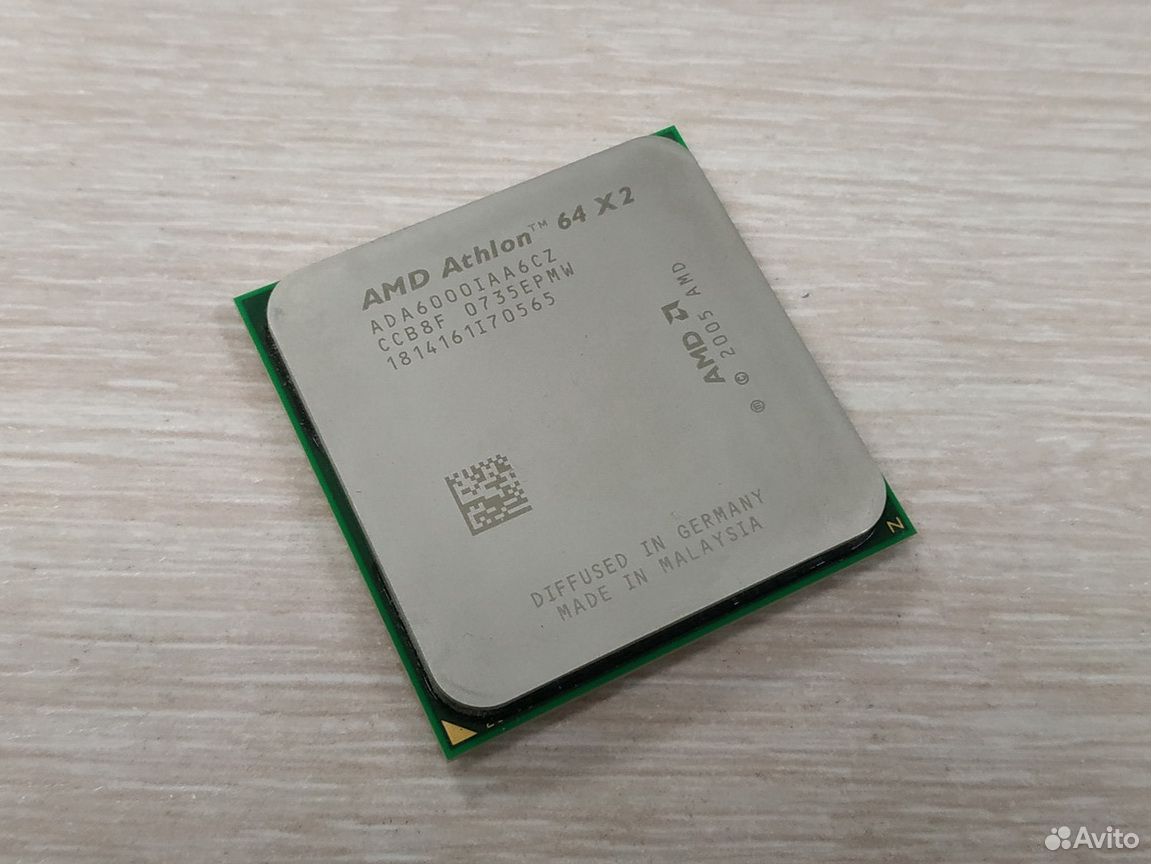 Процессор AMD Athlon II X2 6000+, sAM2