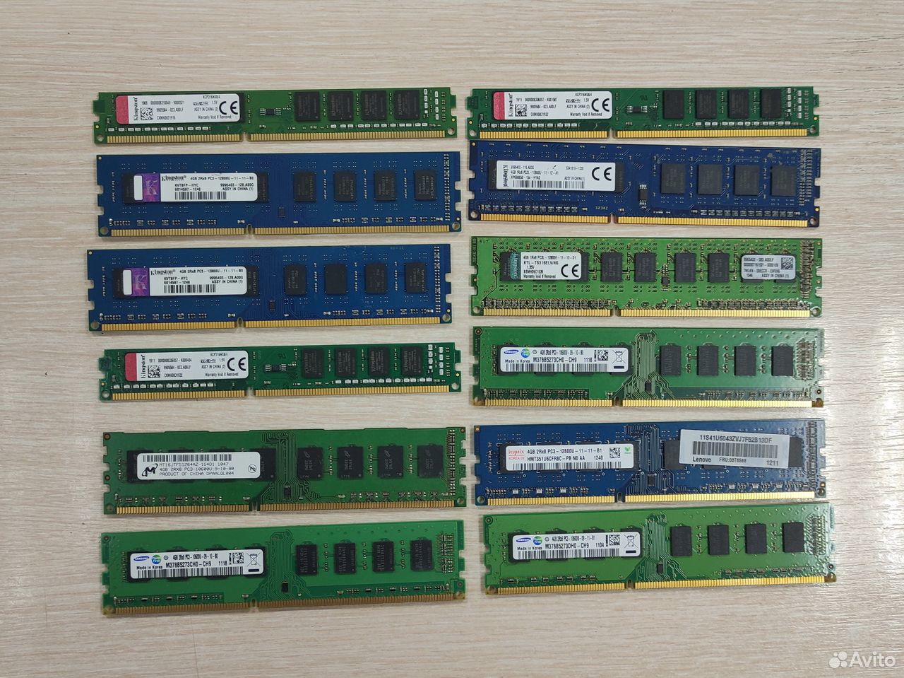 Оперативная память DDR3 4Gb в ассортименте