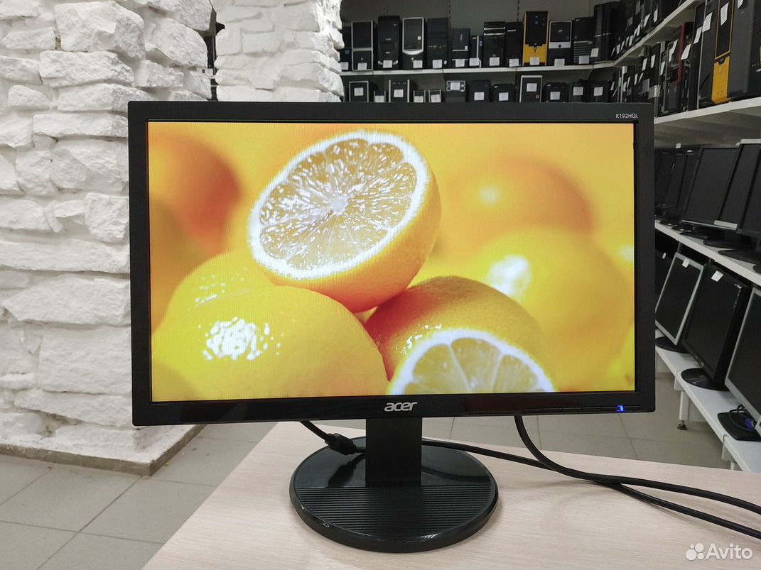 Монитор ЖК LED Acer K192HQL, экран 19" дюймов