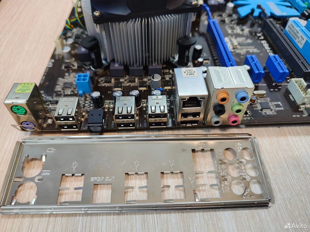 Комплект MB asus P7P55 LX + i5-760 + 6Gb