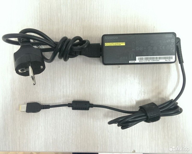 Зарядное устройство для ноутбука Lenovo 20V, 3.25A