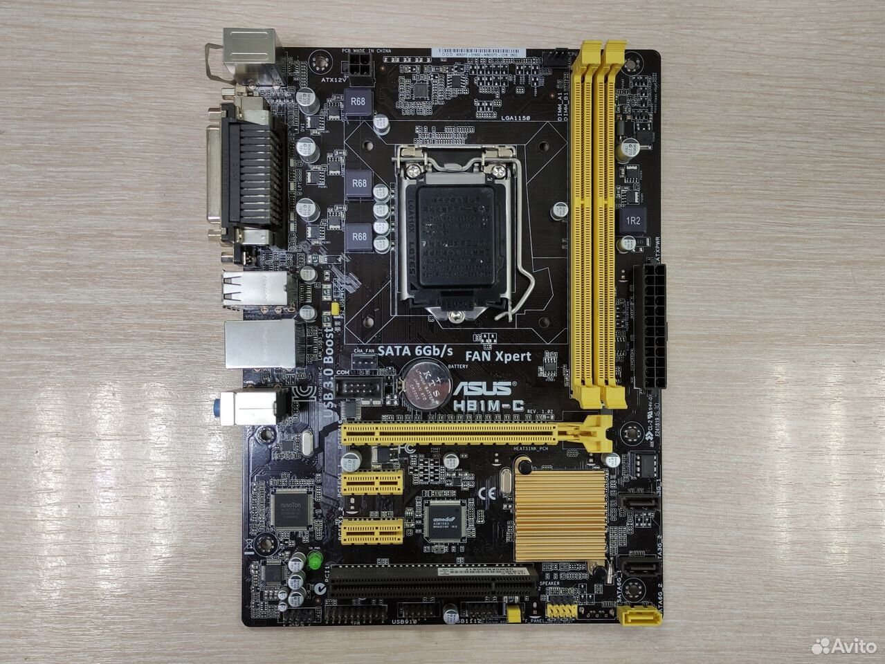 Материнская плата asus H81M-C, s1150