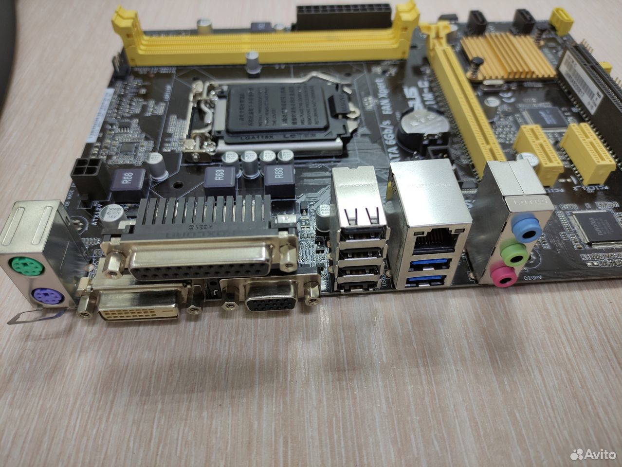 Материнская плата asus H81M-C, s1150