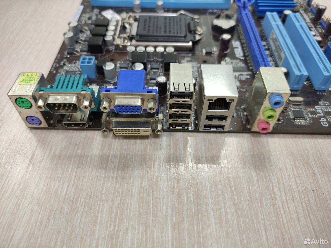 Материнская плата asus P7H55-M LE, DDR3, H55, s11
