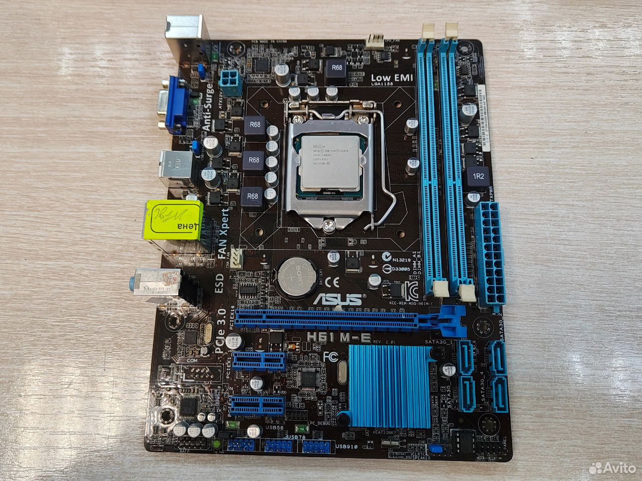 Материнская плата s1155 asus H61 M-E