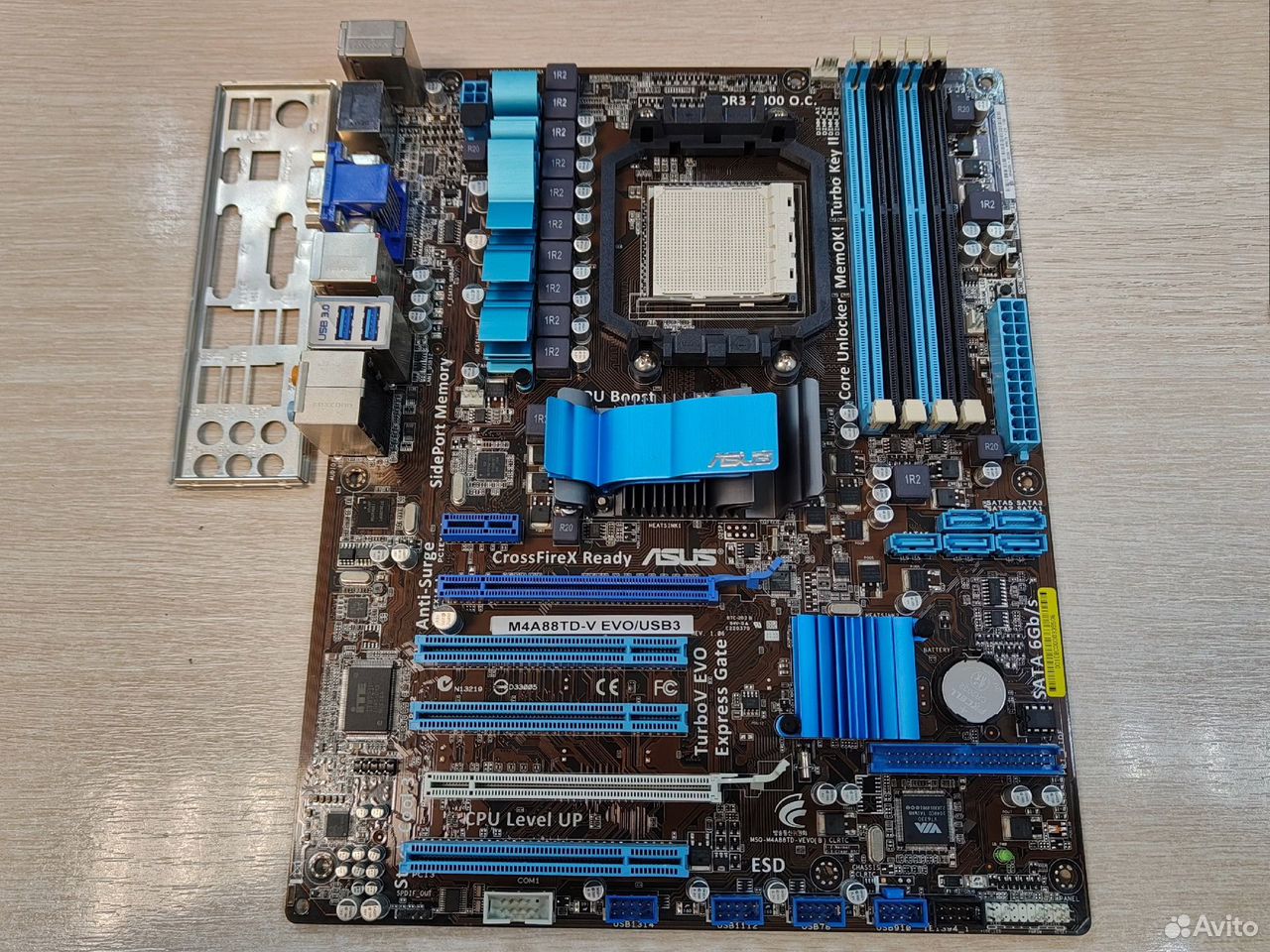 Материнская плата asus M4A88TD-V EVO/USB3, sAM3