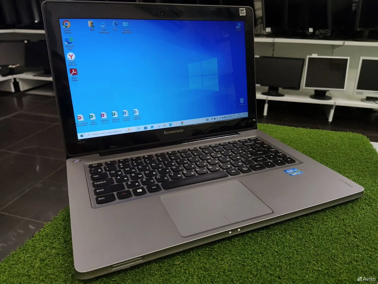 Ноутбук Lenovo 13" i3 2365U/DDR3 4G/SSD 120G #135 — фото 1