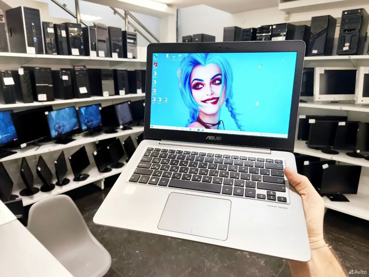 Ультрабук c 4k экраном Asus ZenBook UX310U #642 — фото 1