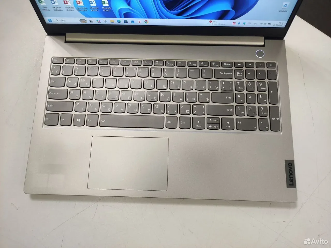 Ноутбук Lenovo Ryzen 5 5500U/ DDR4 8/SSD 256G #174 — фото 2