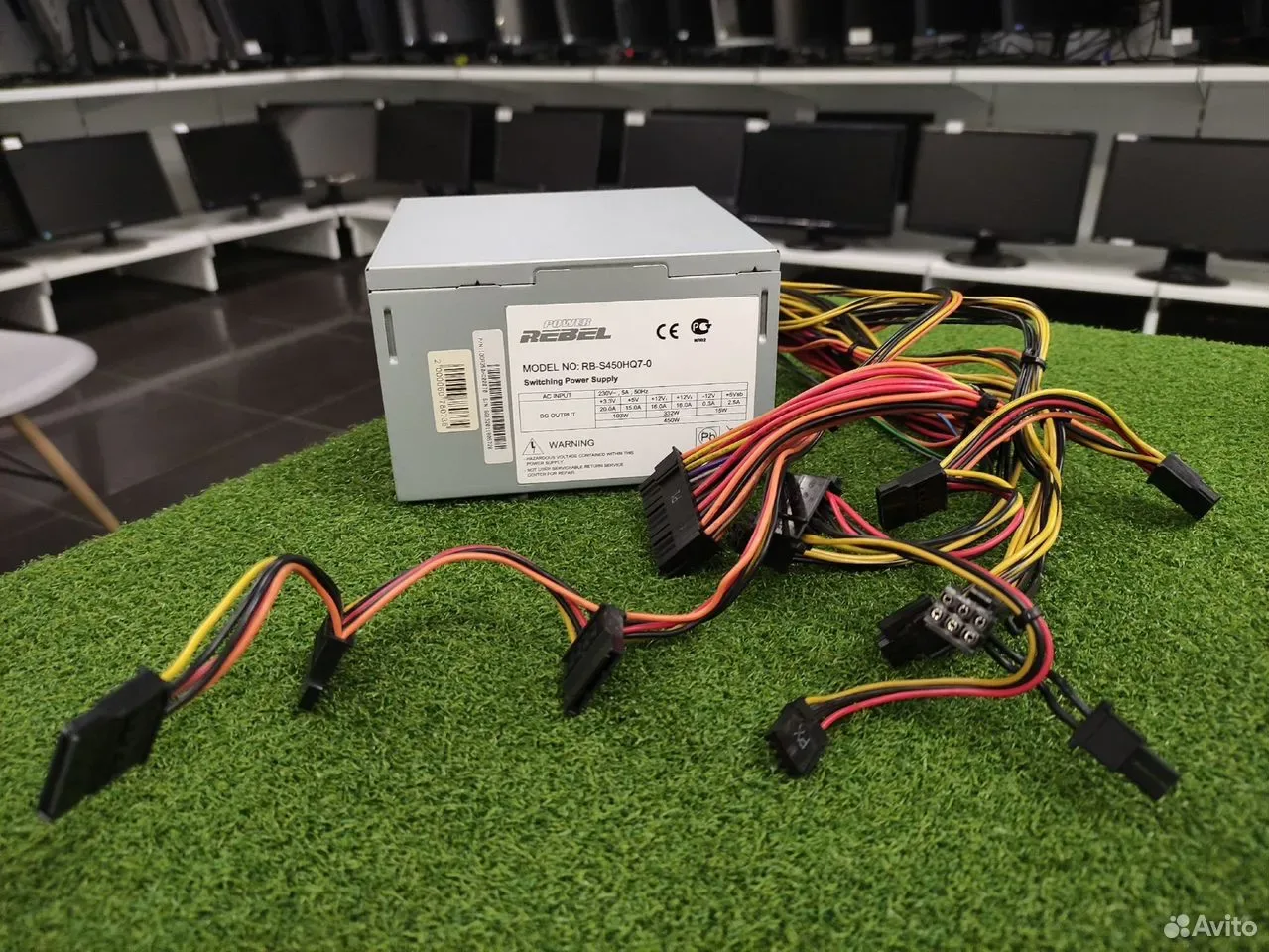 Блок питания 450w Power Rebel 8-Pin pci-e — фото 1