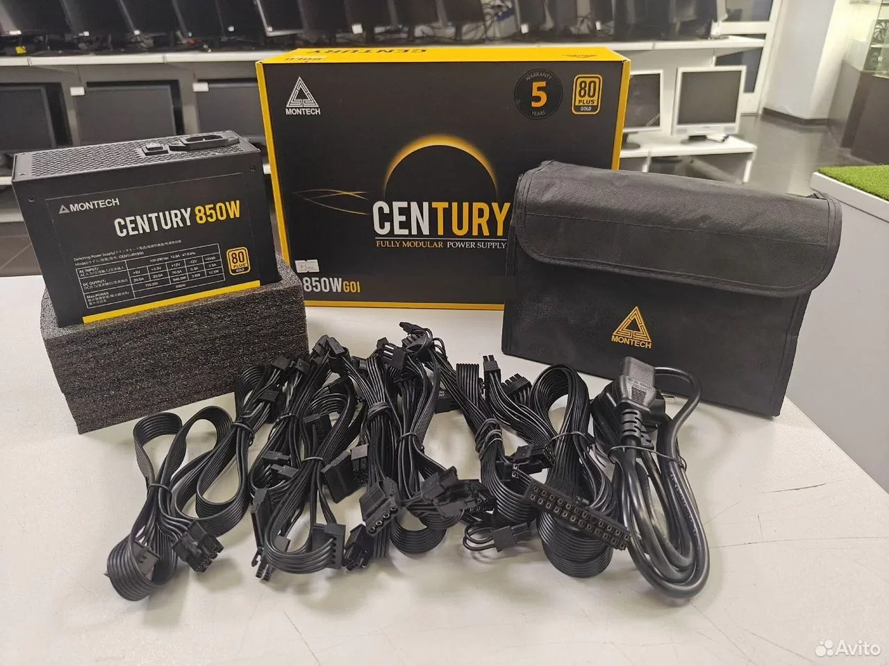 Блок питания Montech Century 850 gold — фото 1