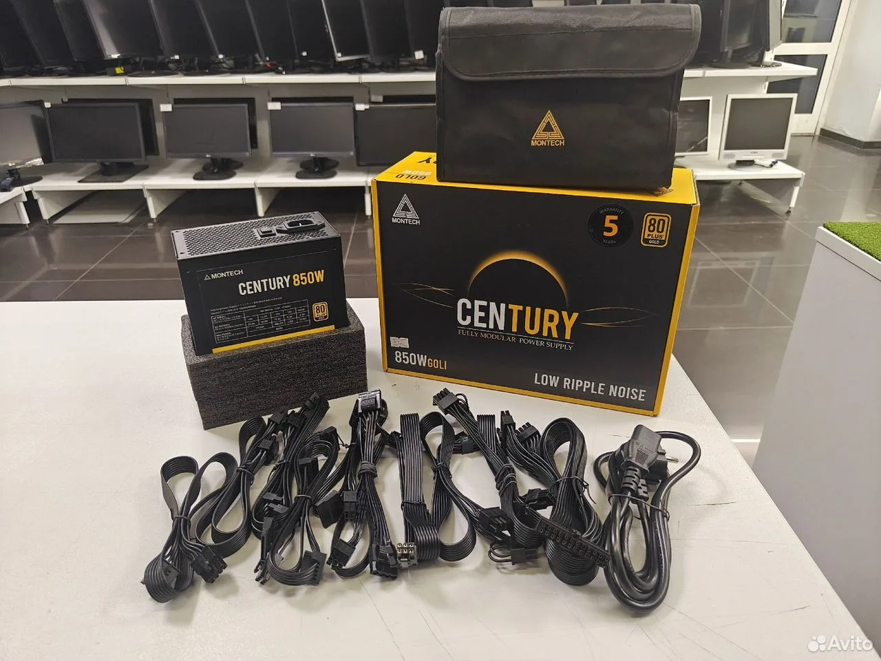 Блок питания Montech Century 850 gold — фото 2