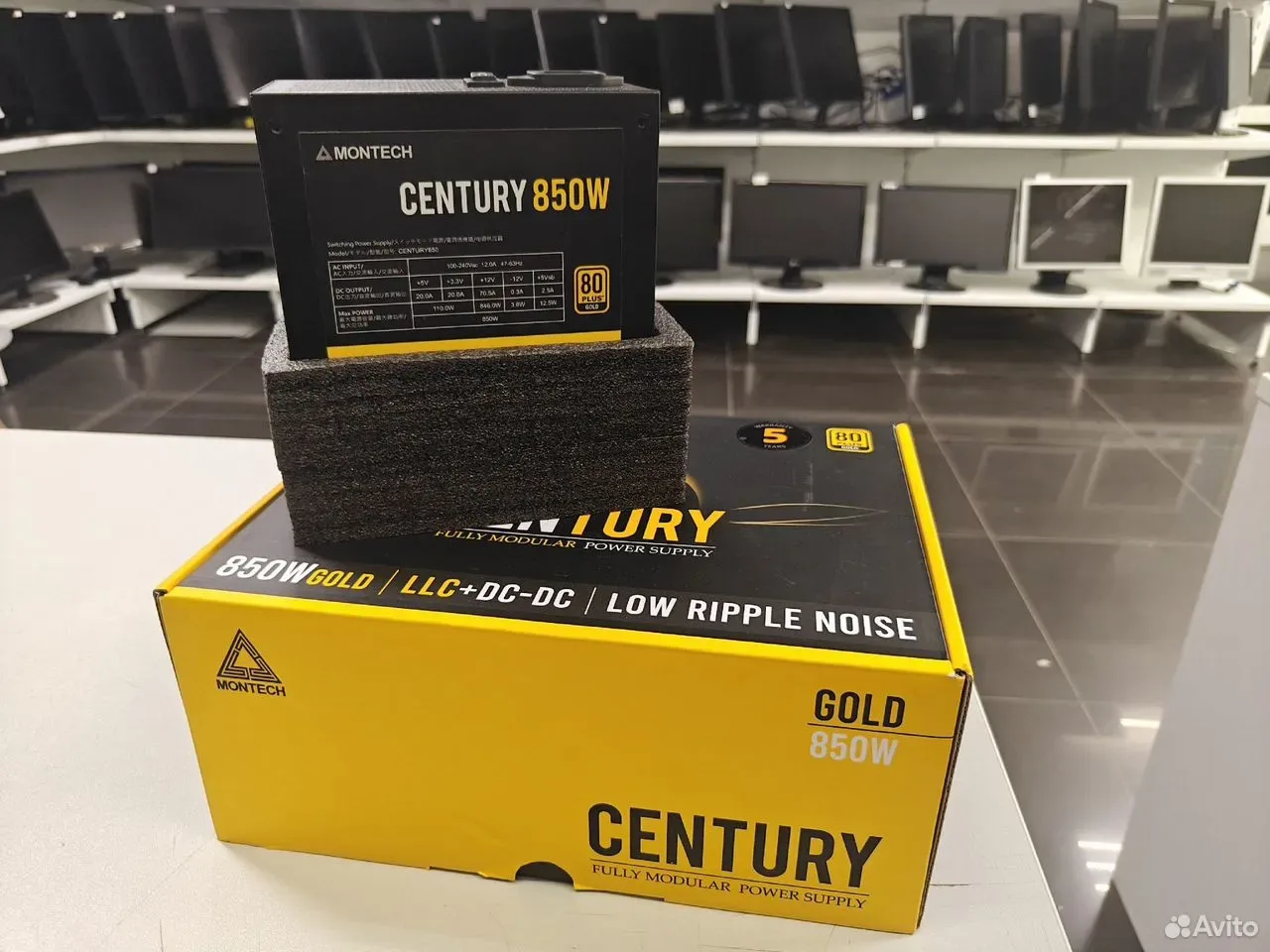 Блок питания Montech Century 850 gold — фото 3