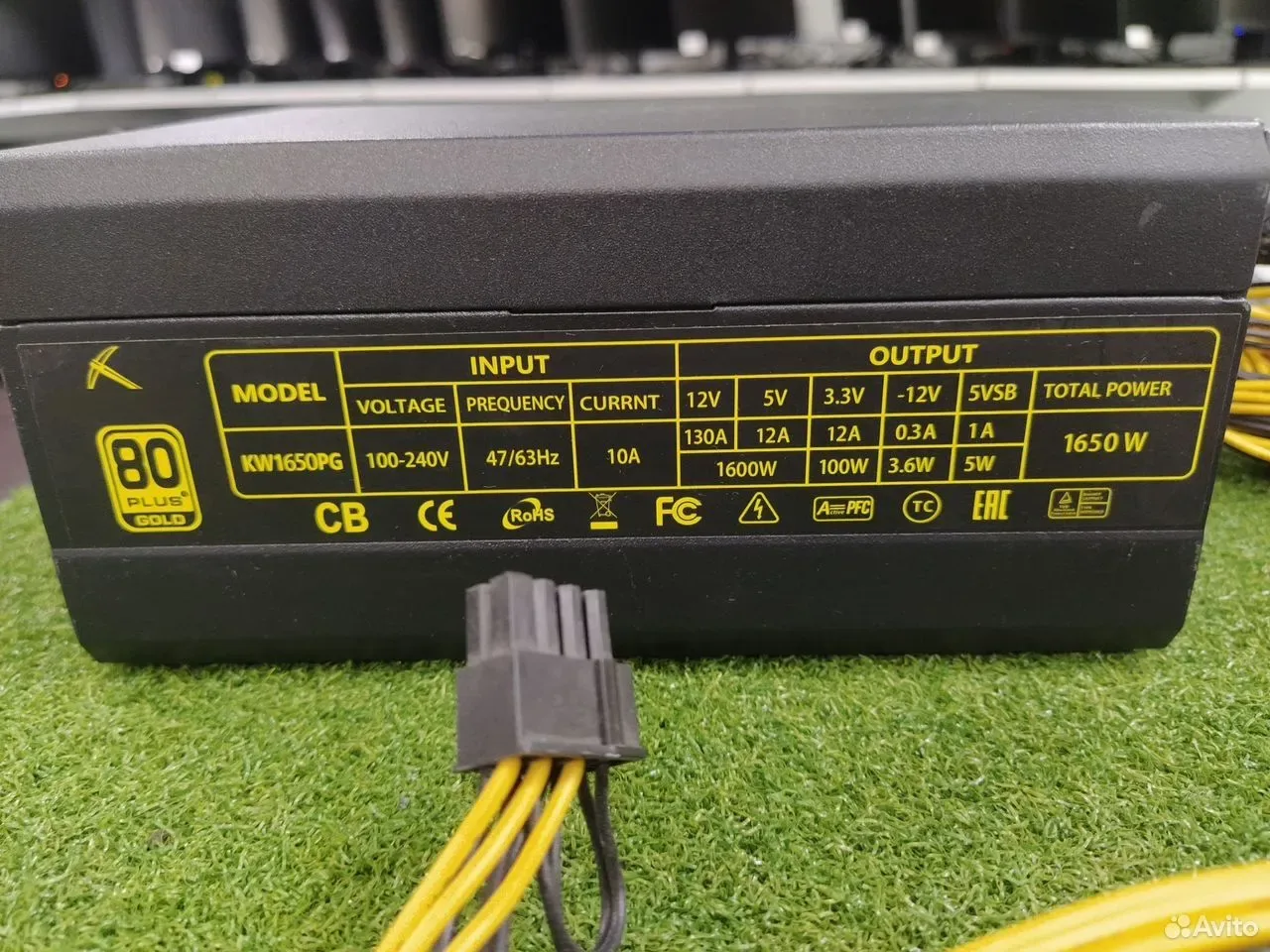 Блок питания 1650w Minershop KW1650PG — фото 2