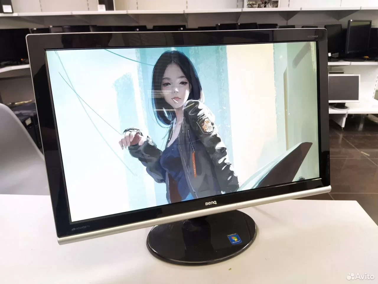 Монитор Benq 22" Full HD 60 Гц VGA DVI D — фото 2