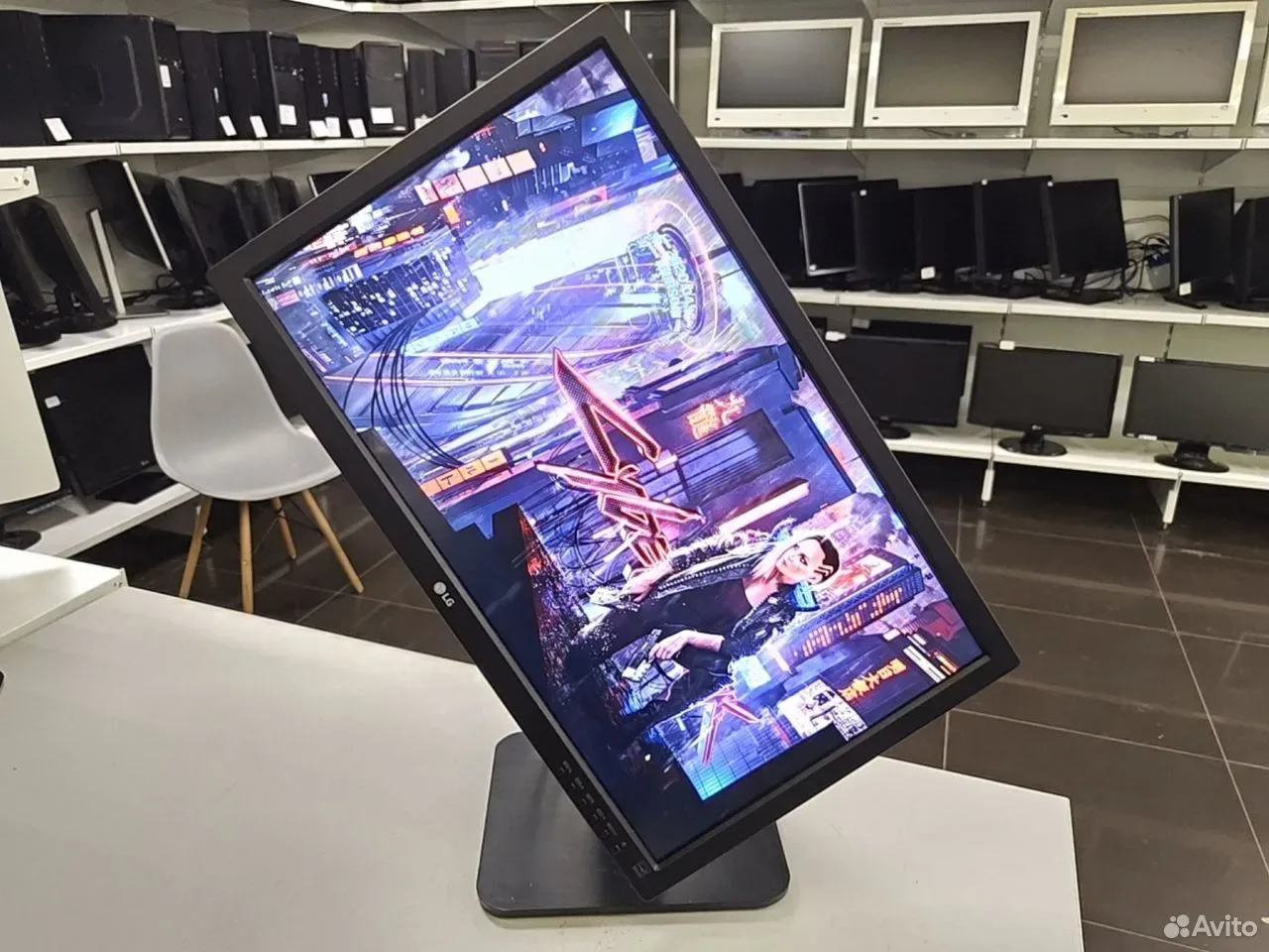 Монитор LG 24" FullHD IPS DVI-D VGA — фото 3