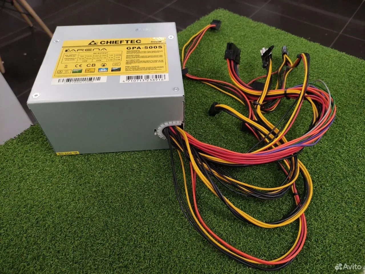 Блок питания 500W Chiftec GPA-500S 8Pin pci-e — фото 1