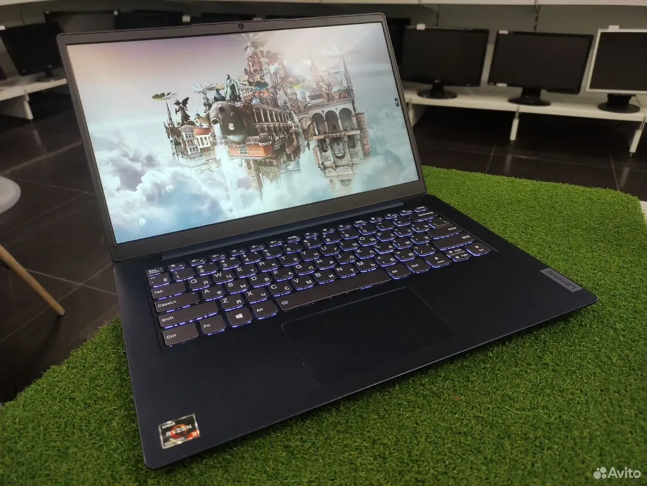 Ноутбук 14" Lenovo Ryzen 3 5300U/8G/SSD 512G #136 — фото 1