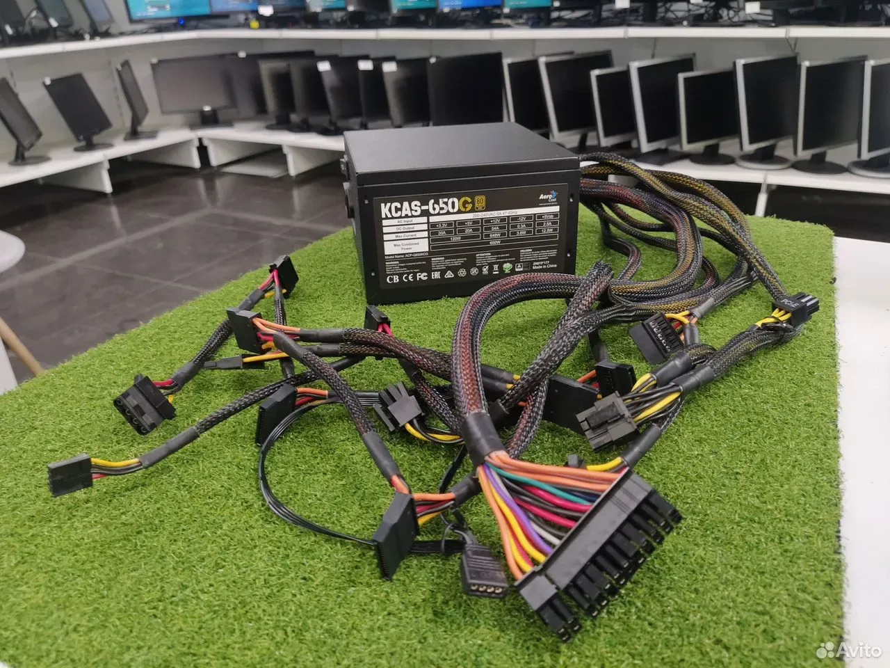 Блок питания 650W AeroCool kcas-650G gold — фото 3