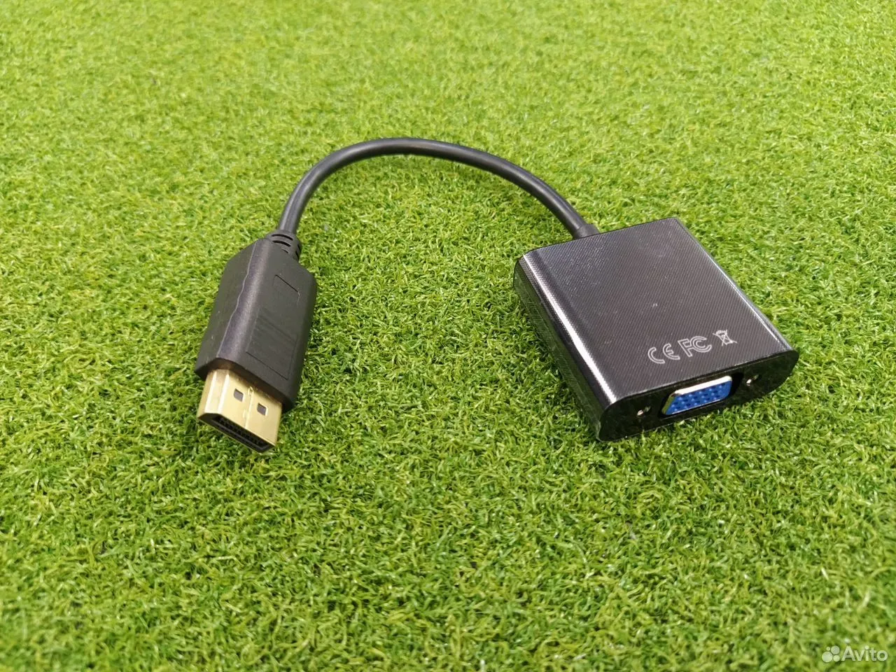 Переходник (конвертер) DisplayPort-VGA новый — фото 1