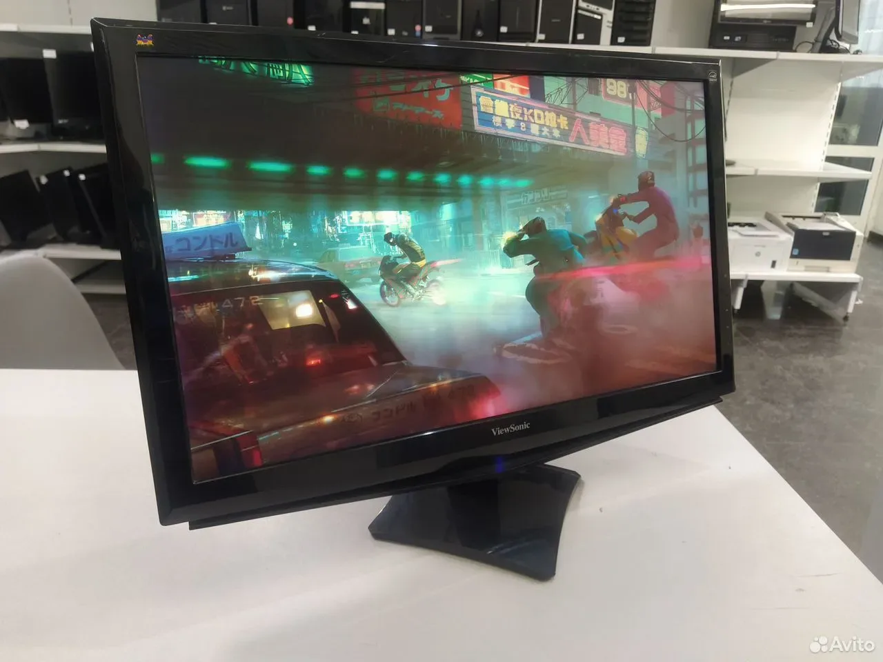 Монитор 23.6" ViewSonic VA2448-LED FullHD TN — фото 1