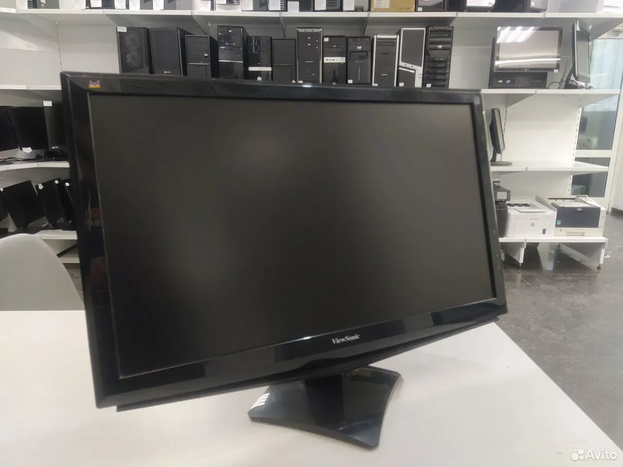 Монитор 23.6" ViewSonic VA2448-LED FullHD TN — фото 2