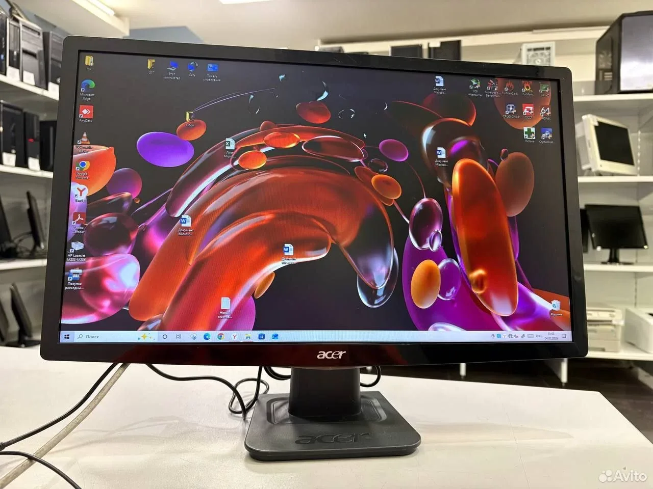 Монитор Acer s240HL 24 дюйма — фото 1