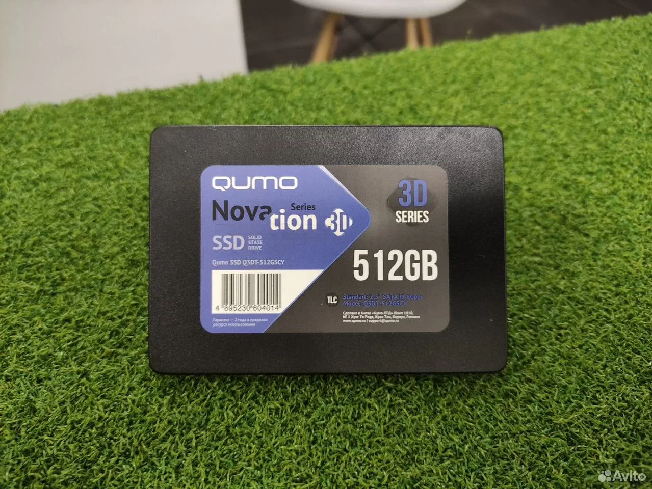 SSD накопитель qumo 512Gb — фото 1