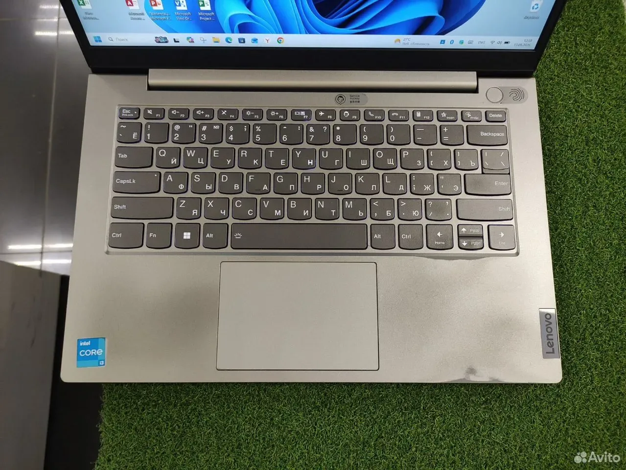 Ноутбук Lenovo 14 i3 1115G4/DDR4 8Gb/SSD 256G #186 — фото 2