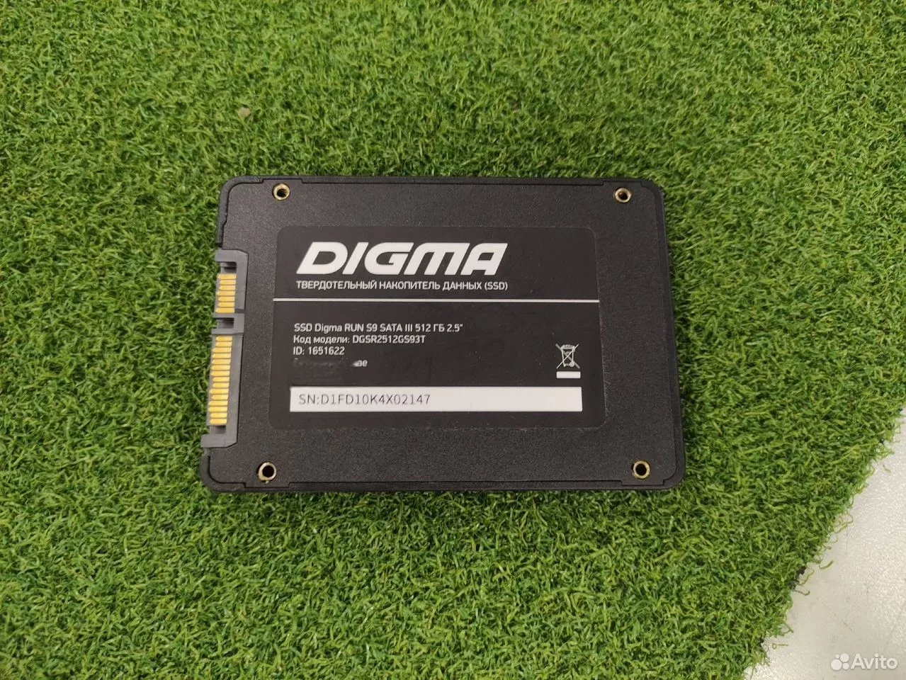 SSD Накопитель digma 512Gb — фото 1