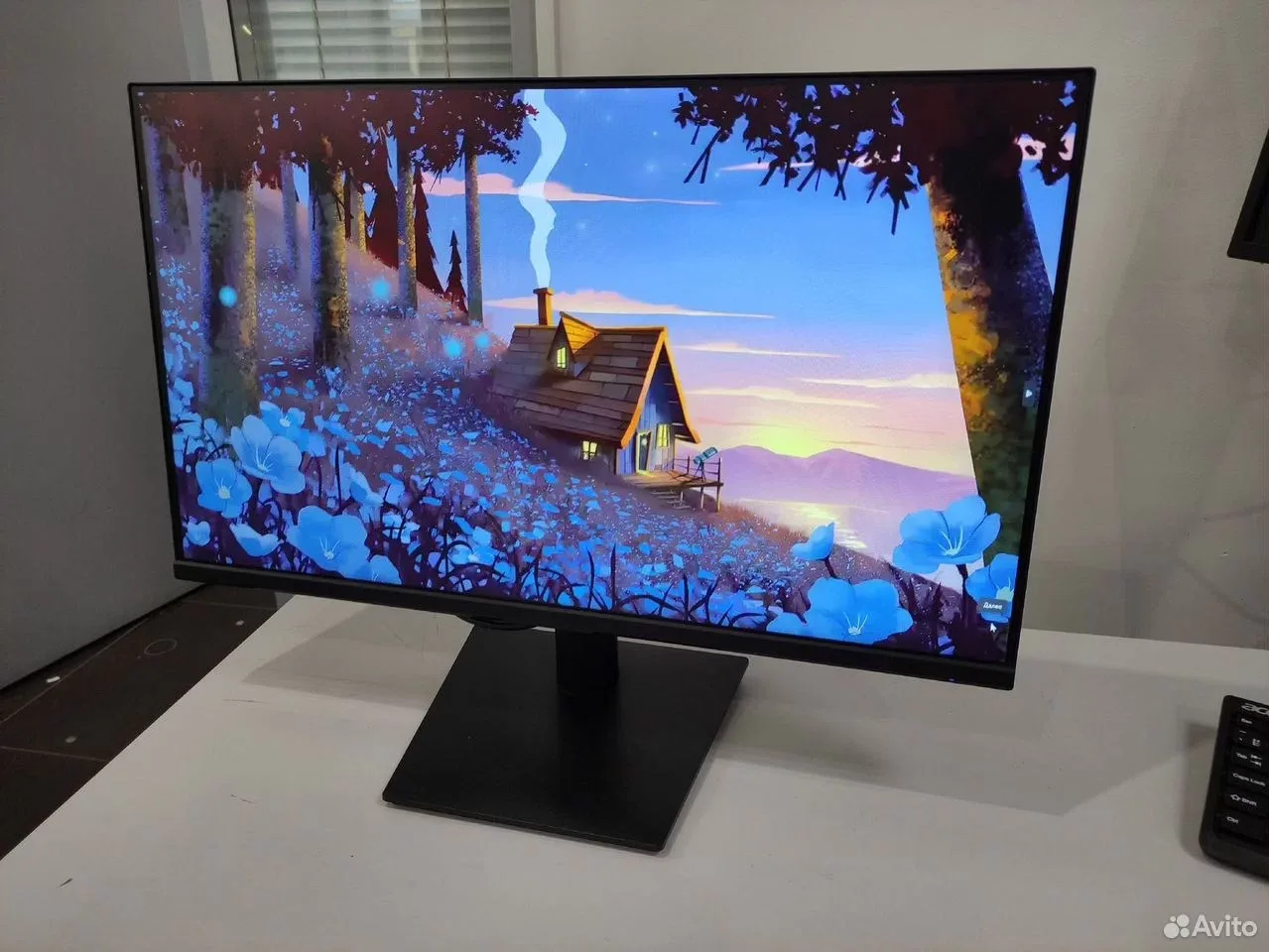 Монитор 24" Dexp hdmi, vga VA c колонками — фото 1