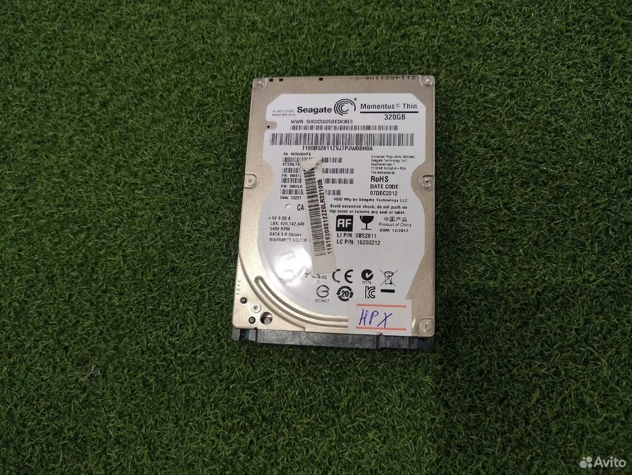 Жесткий диск 2.5" 320Gb Seagate #HPX — фото 1