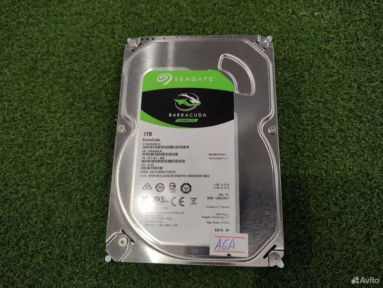 Жесткий диск 1Tb 3.5" Seagate #AGA — фото 1