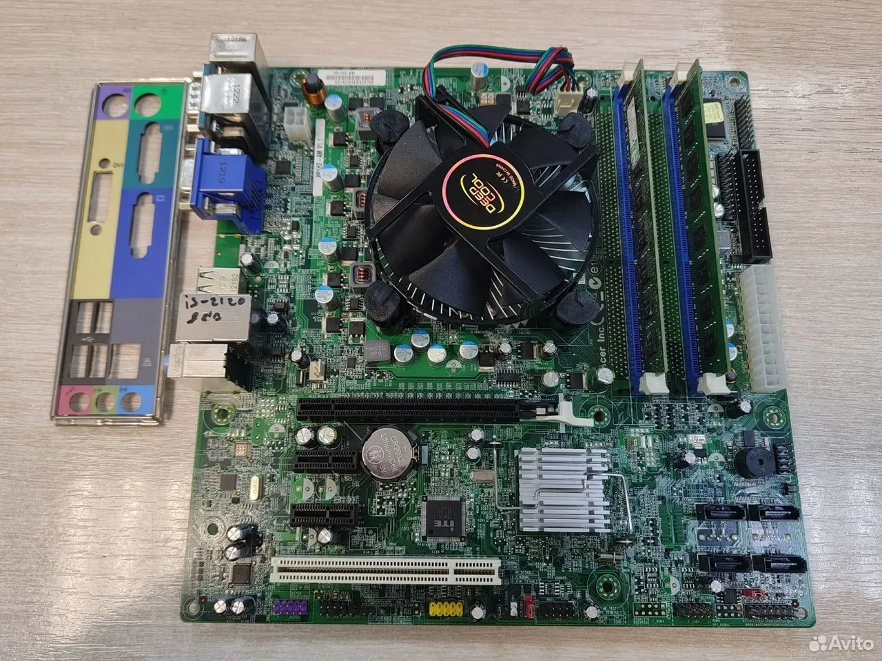 Комплект MB Acer s1155 + i3-2120 + 8Gb — фото 1