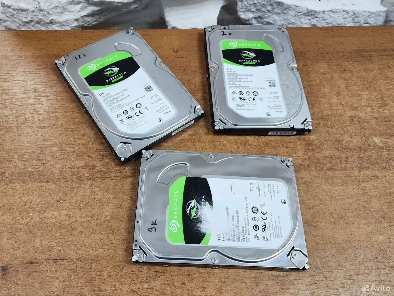Жесткий диск Seagate, 1тб, HDD, SATA III, 3.5" — фото 1