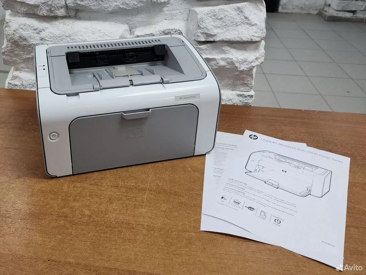 Принтер лазерный HP LaserJet p1102, A4 — фото 1