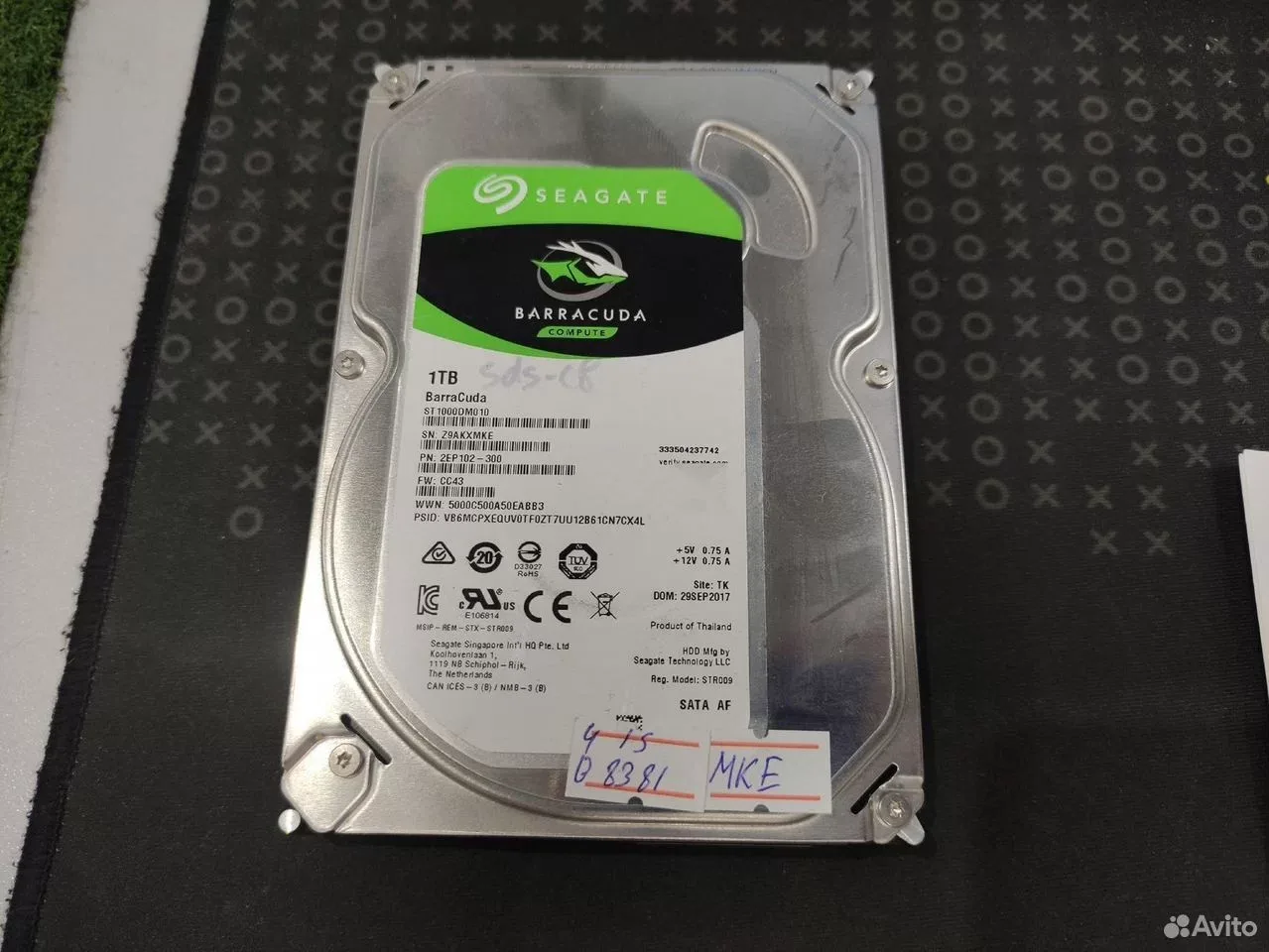 Жесткий диск 1Tb 3.5" Seagate #MKE — фото 1