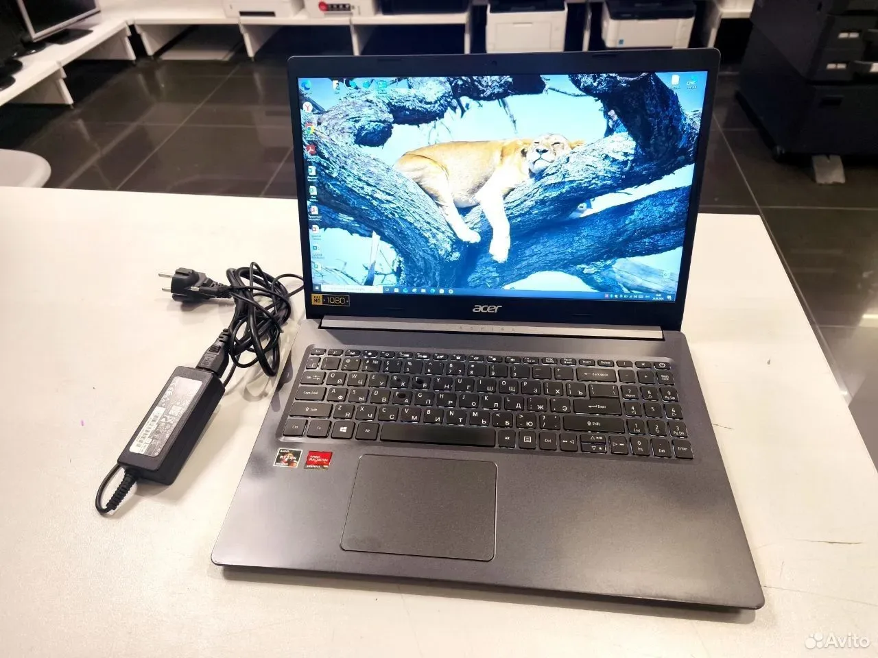 Ноутбук Acer Ryzen 5300U/ DDR4 8Gb/ SSD120 #201 — фото 1