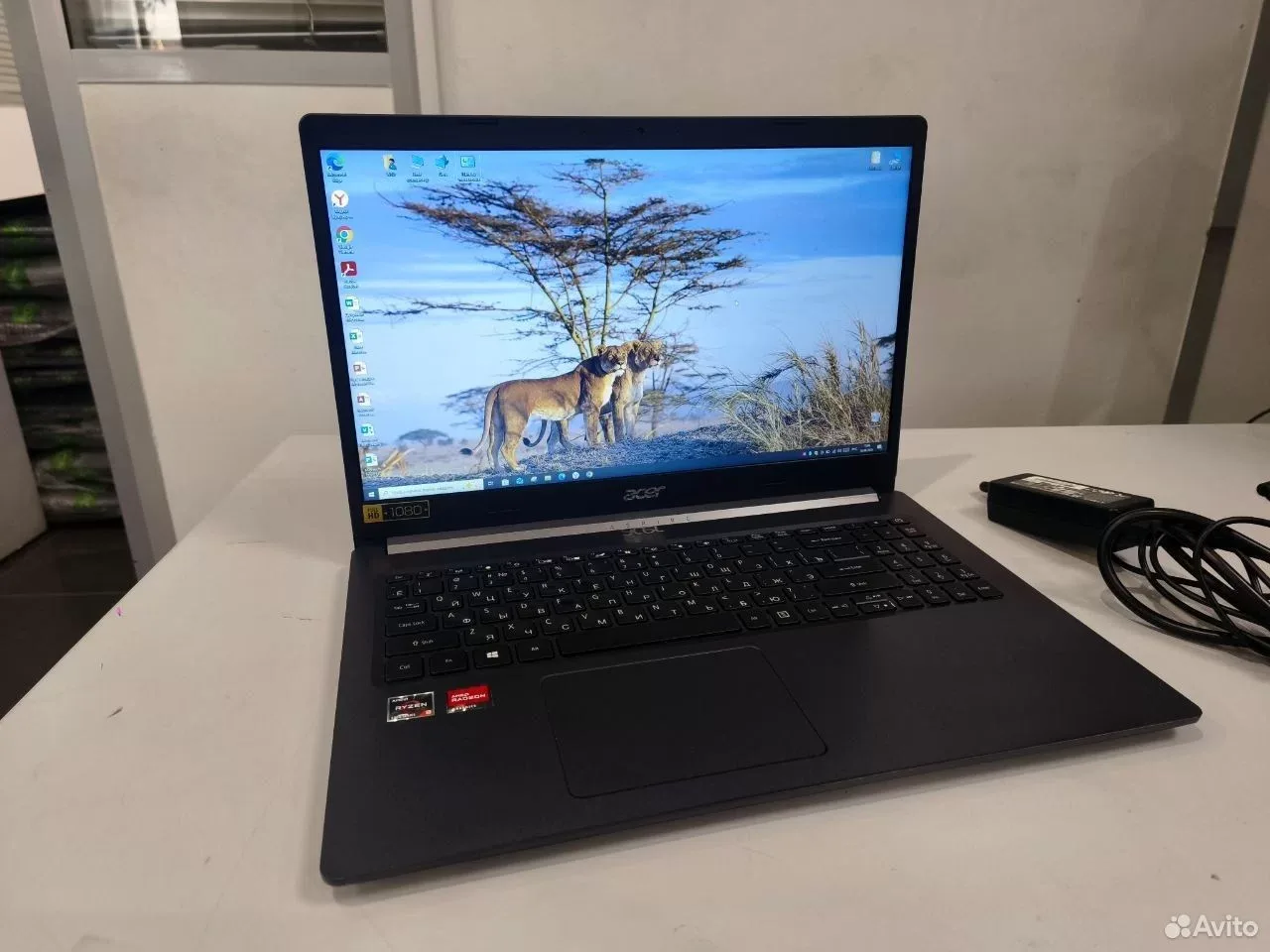 Ноутбук Acer Ryzen 5300U/ DDR4 8Gb/ SSD120 #201 — фото 8