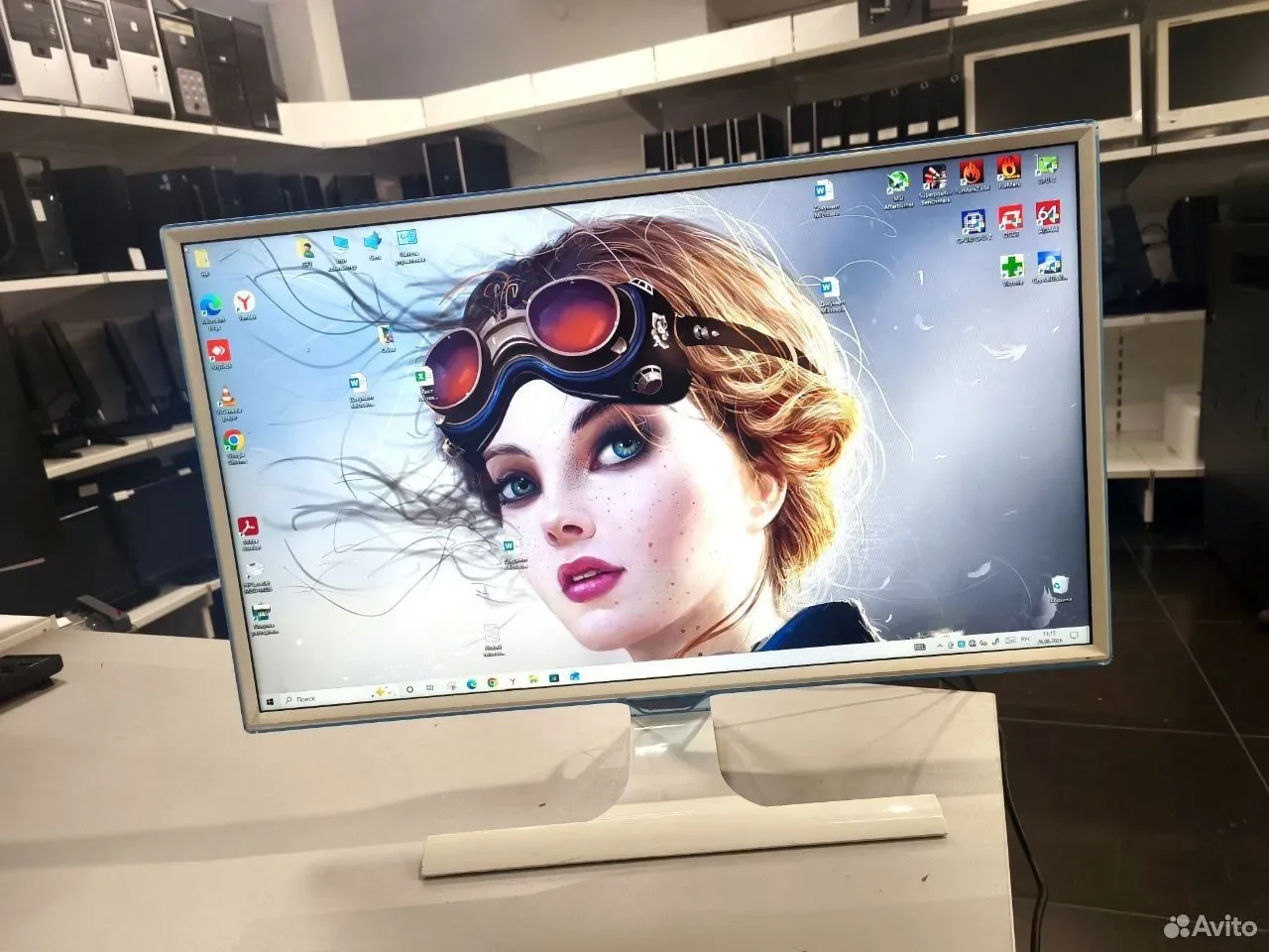 Монитор Samsung S27E391H 27" Glossy-White — фото 1
