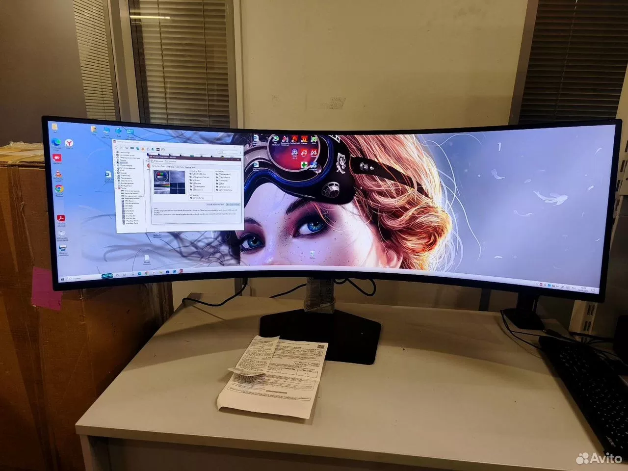 Монитор почти новый 49" Samsung Curved G9 на гаран — фото 1