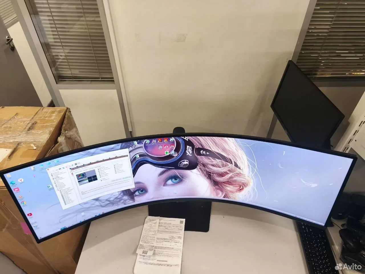 Монитор почти новый 49" Samsung Curved G9 на гаран — фото 2