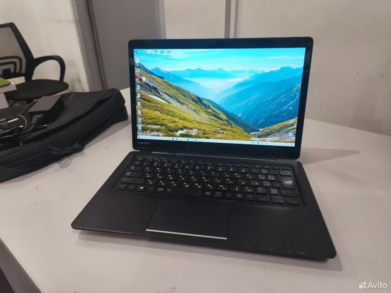 Сенсорный ноутбук планшет Toshiba i5 8350U / 16Gb — фото 2