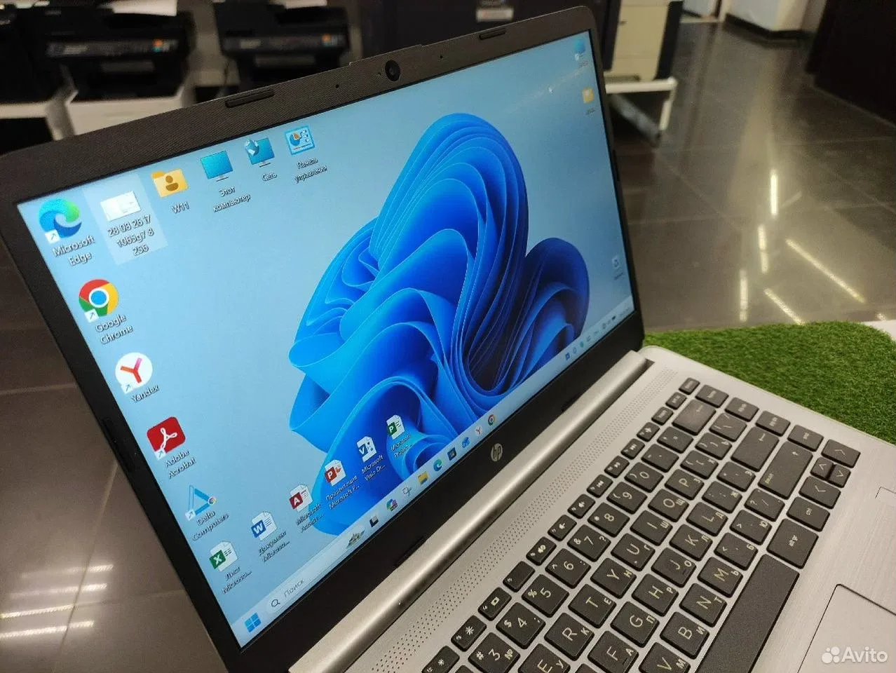 Ноутбук HP 14" I7 1065G7/DDR4 8G/SSD 256G #505 — фото 2