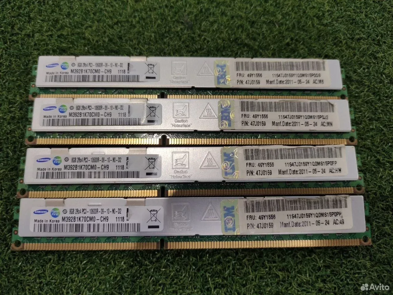 Комплект ddr3 32Gb (8G x 4) серверной памяти — фото 1
