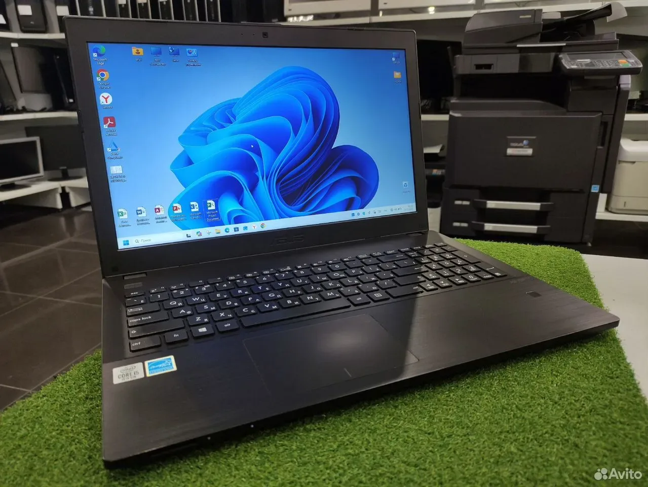 Ноутбук 15.6" asus PRO i5 10210u/DDR4 8G/512G #504 — фото 1