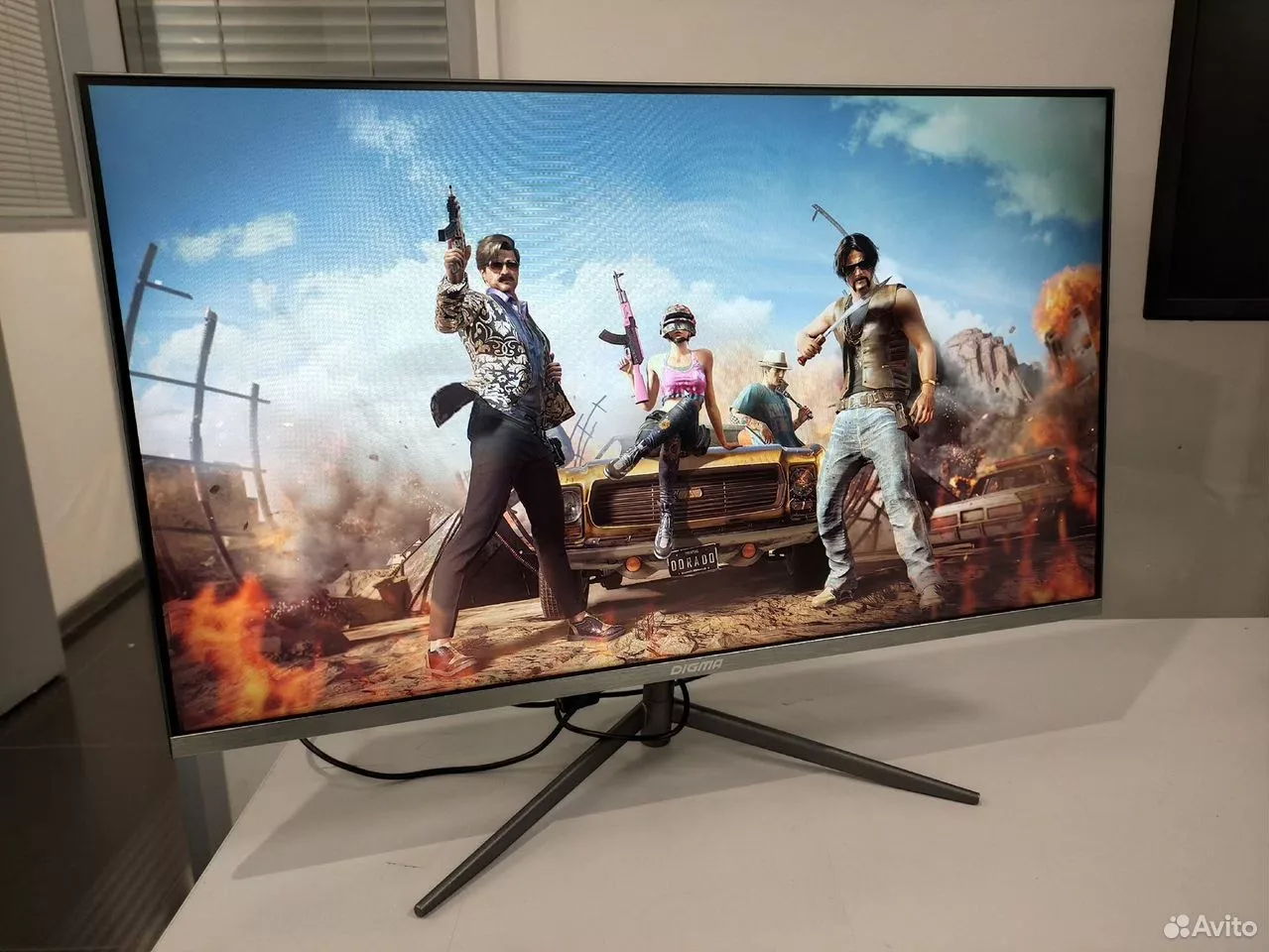 Монитор digma 24" IPS hdmi D-Port VGA — фото 1