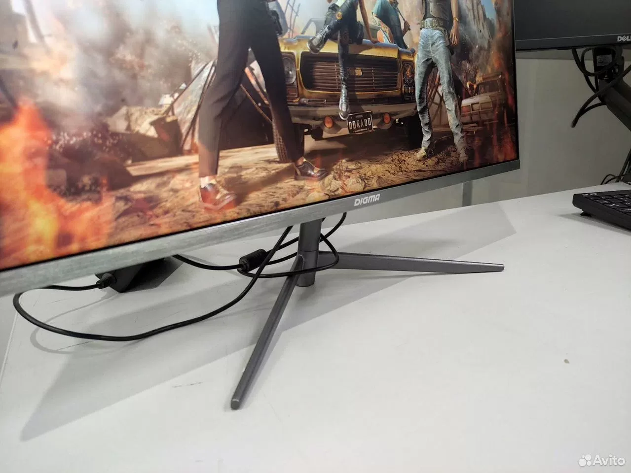 Монитор digma 24" IPS hdmi D-Port VGA — фото 2